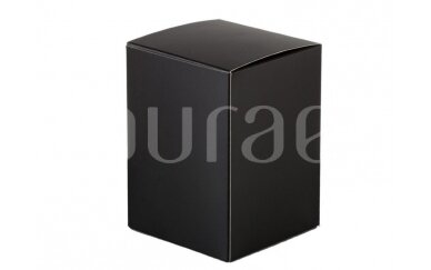 Juodos spalvos "Soft touch" dėžutė Aurae 290 ml 2