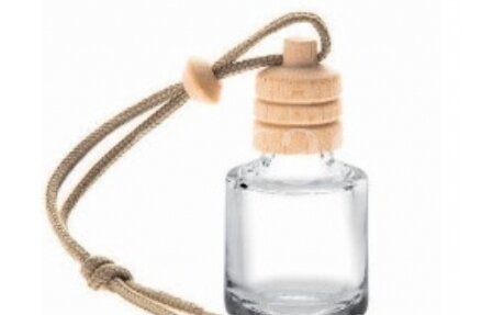 Bottle with a Wooden Cap for a Car Air Freshener 3 Bottle with a Wooden Cap for a Car Air Freshener 3