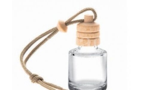 Bottle with a Wooden Cap for a Car Air Freshener 4