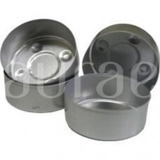 Aliuminio folijos indeliai arbatinėms žvakutėms gaminti 57x22