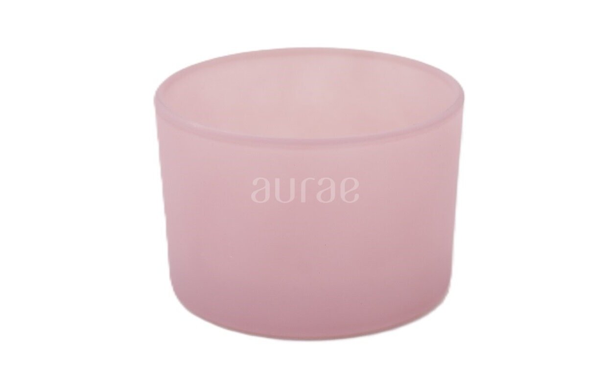 Aurae glass jar pink 140 ml Aurae glass jar pink 140 ml