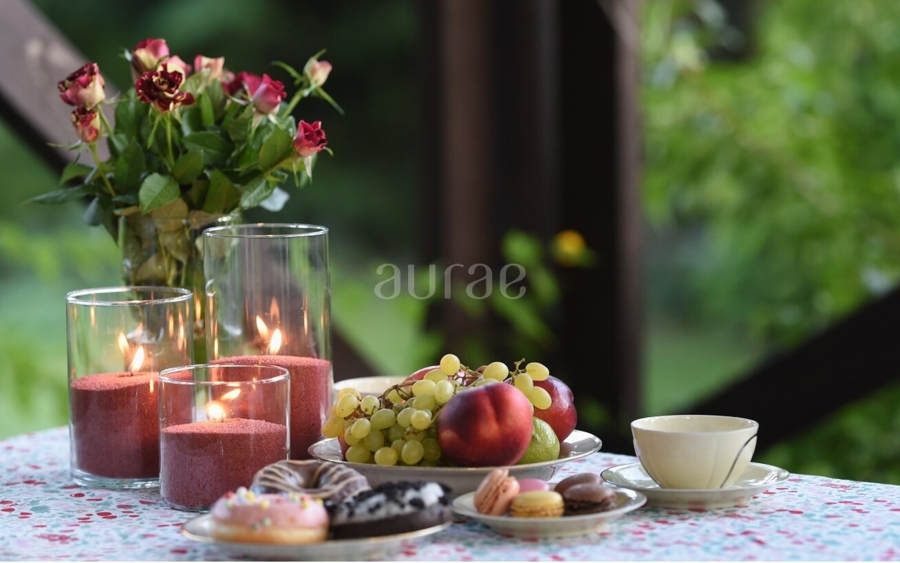 Aurae Clear Glass jar 1250 ml 4 Aurae Clear Glass jar 1250 ml 4