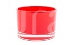 Aurae stiklinė raudona blizgi 140 ml