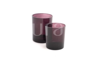 Aurae purple transparent glass jars 200 ml Aurae purple transparent glass jars 200 ml