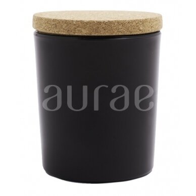 Aurae Black Shiny Glass 290 ml 1