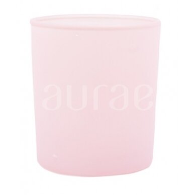 Aurae stiklinė rožinė matinė 200 ml 1
