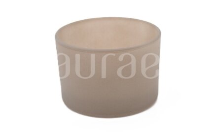 Aurae glass jar grey 140 ml Aurae glass jar grey 140 ml