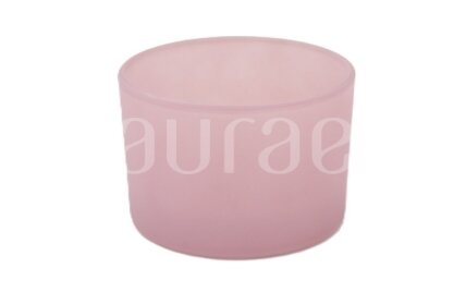 Aurae glass jar pink 140 ml Aurae glass jar pink 140 ml