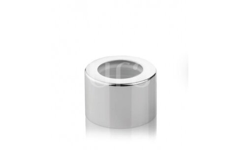 Silver cap with bidule
