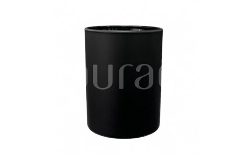 Aurae black matt glass jars 290 ml