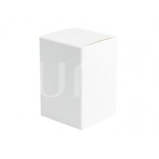 Baltos spalvos dėžutė Aurae stiklinei 290 ml