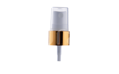 White Nozzle with Gold Trim 24/410 White Nozzle with Gold Trim 24/410