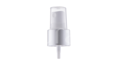 White Nozzle with Silver Matt Rim 24/410 White Nozzle with Silver Matt Rim 24/410