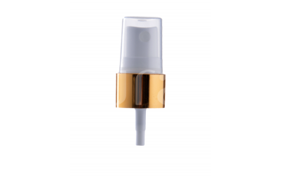 White Nozzle with Gold Trim 24/410 White Nozzle with Gold Trim 24/410