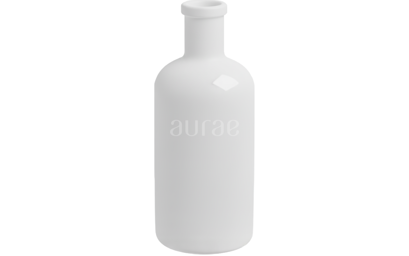 Bottle for Home Fragrances with Vec WHITE GLOSS, 100 ml without cap Bottle for Home Fragrances with Vec WHITE GLOSS, 100 ml without cap
