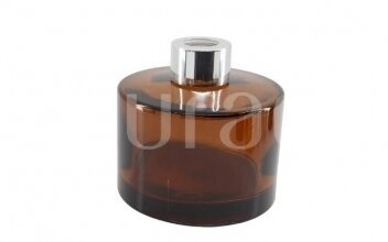 Round bottle for Home Fragrances, AMBER 50 ml 1 Round bottle for Home Fragrances, AMBER 50 ml 1