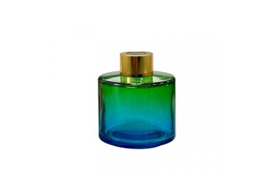 Round bottle for Home Fragrances, Good vibes Intense GREEN 100 ml Round bottle for Home Fragrances, Good vibes Intense GREEN 100 ml
