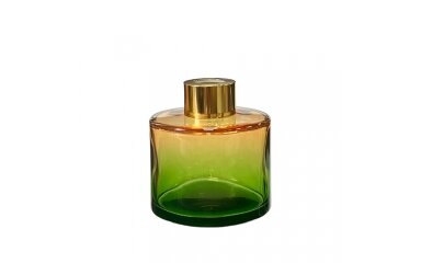 Round bottle for Home Fragrances, Good vibes Sensitive GREEN 100 ml Round bottle for Home Fragrances, Good vibes Sensitive GREEN 100 ml