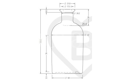 Bottle for Home Fragrances with Vec, 250 ml 1