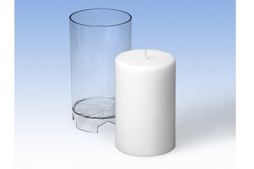 Cilindriska veidne cieto sveču ražošanai 72 mm x 117 mm