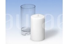 Cilindro forma kietųjų žvakių gamybai 62 mm x 107 mm