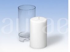 Cilindro forma kietųjų žvakių gamybai 62 mm x 107 mm