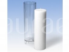 Cilindro forma kietųjų žvakių gamybai 67 mm x 220 mm
