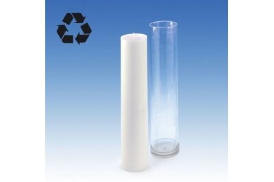 Cilindriska veidne cieto sveču ražošanai 80 mm x 405 mm Cilindriska veidne cieto sveču ražošanai 80 mm x 405 mm