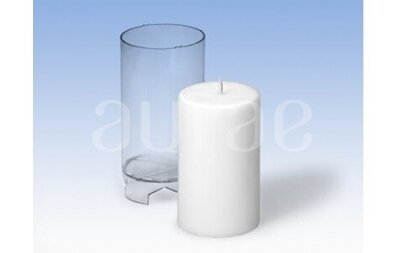 Cilindro forma kietųjų žvakių gamybai 62 mm x 107 mm Cilindro forma kietųjų žvakių gamybai 62 mm x 107 mm