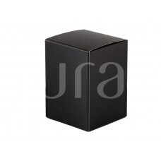 Juodos spalvos dėžutė Aurae stiklinei 290 ml