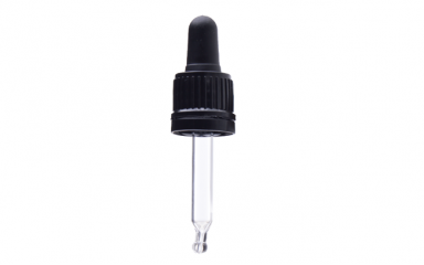 Black pipette with guarantee ring DIN18, tube length - 58 mm, 10 ml Black pipette with guarantee ring DIN18, tube length - 58 mm, 10 ml
