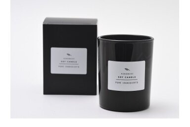 Melna kastīte Aurae glāzei 200 ml