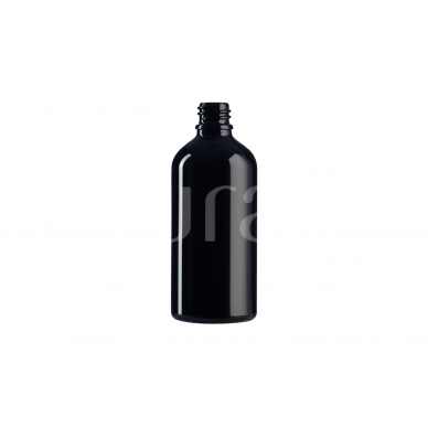 Black Glass Bottles 100 ml