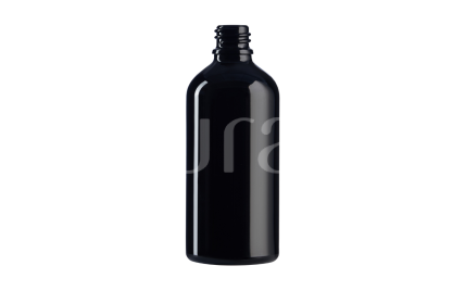 Juodi stikliniai buteliukai 100 ml Juodi stikliniai buteliukai 100 ml