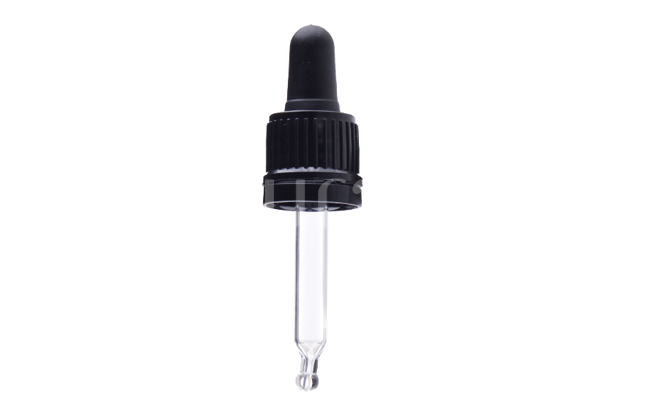 Juodos spalvos pipetė su garantiniu žiedu DIN18, ilgis - 58 mm, 10 ml Juodos spalvos pipetė su garantiniu žiedu DIN18, ilgis - 58 mm, 10 ml