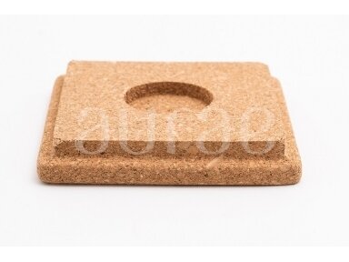 Cork Lids for Square Glasses 8x8 cm