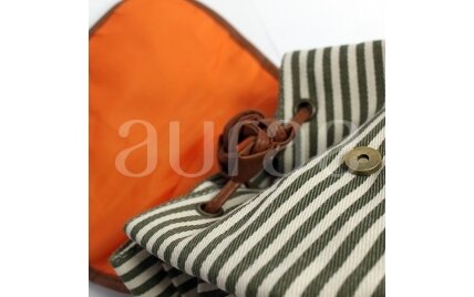Keliautojo kuprinė "Olive stripe" 1 Keliautojo kuprinė "Olive stripe" 1