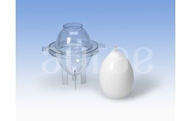 Egg Mold for the Production of Solid Candles 47 mm X 65 mm