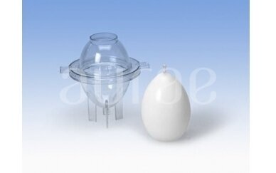 Kiaušinio forma kietųjų žvakių gamybai 47 mm x 65 mm