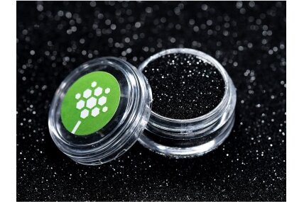 Kosmētiskie spīdumi Bioglitter™, obsidiāna melni 015 Hex Kosmētiskie spīdumi Bioglitter™, obsidiāna melni 015 Hex
