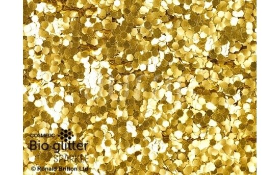 Cosmetic Bioglitter™ SPARKLE Gold 040 Hex