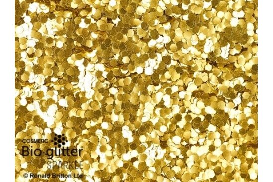 Kosmētiskie spīdumi Bioglitter™, zelta  040 Hex