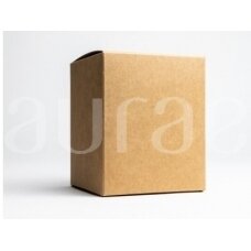 Kraftinės spalvos kartono dėžutė