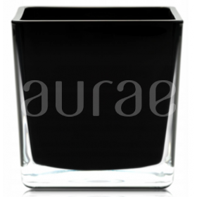 Square Black Glass 8x8 cm, 300 ml 4