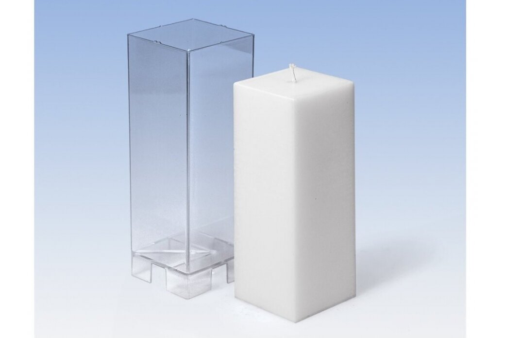 Kvadrātveida veidne cieto sveču ražošanai 60 mm x 160 mm