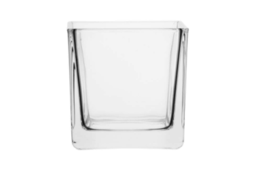 Kvadrātveida glāze 8x8 cm, 300 ml Kvadrātveida glāze 8x8 cm, 300 ml