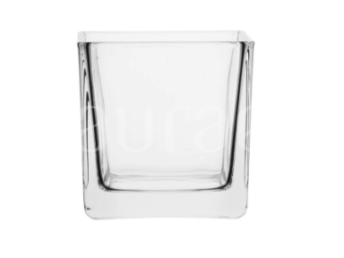 Square Glass 8x8 cm, 300 ml