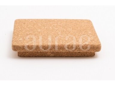 Square Black Glass 8x8 cm, 300 ml