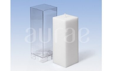 Kvadrato forma kietųjų žvakių gamybai 60 mm x 160 mm