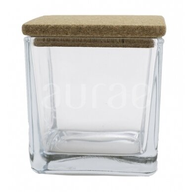 Square Glass 8x8 cm, 300 ml